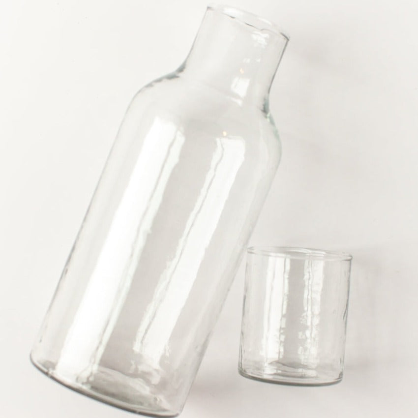 carafe set - clear